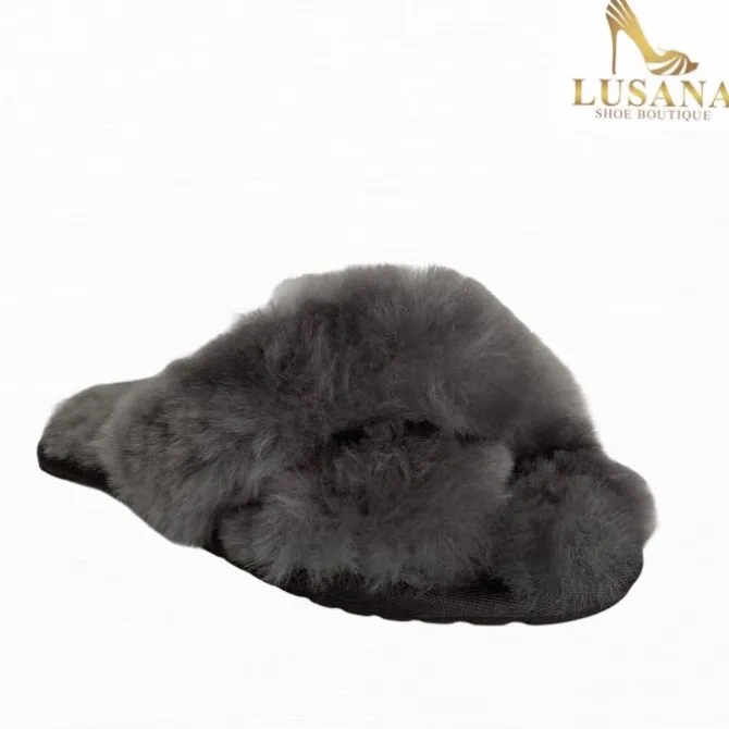 Emu Mayberry Charcoal Anthracite Slider
