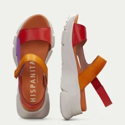 Hispanitas Jamaica Scarlett/Orange Sandal