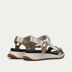 Hispanitas Maui Gold & Silver Sandals
