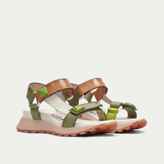Hispanitas Maui Green Sandals