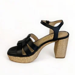 Lodi Black Platform Sandal