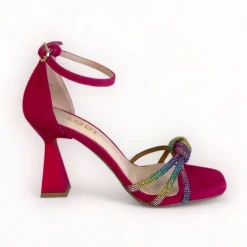 Lodi Hatin Pink Multi-Coloured Sandal