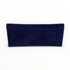 Lodi Navy Suede Clutch Bag