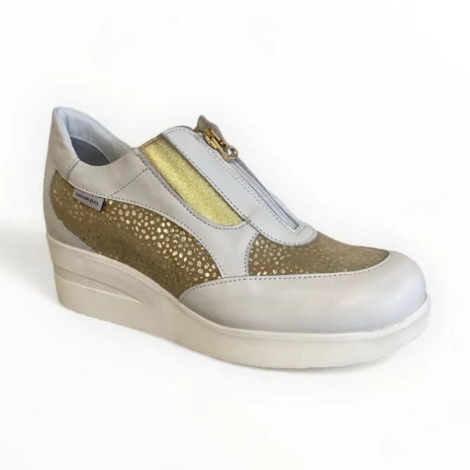 Marco Moreo Lola White & Gold Mover