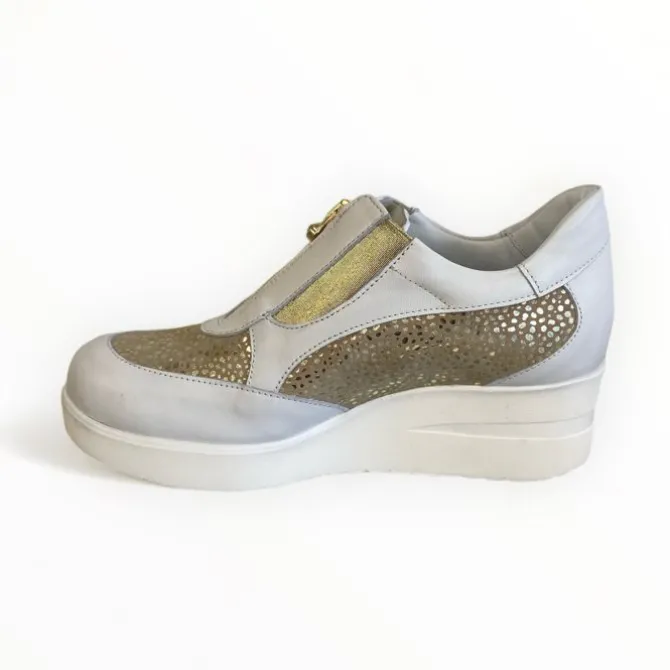 Marco Moreo Lola White & Gold Mover