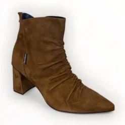 Marco Moreo Marzia Tan Suede Ankle Boot