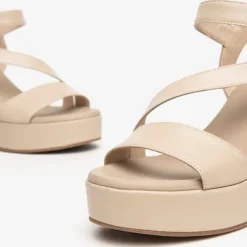 Nerogiardini Nude Platform Sandal