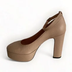 Oxitaly Nude Platform Shoe