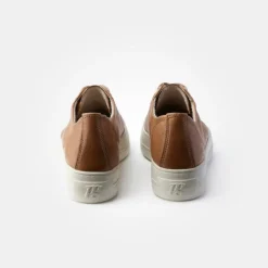 Paul Green Leather Platform Trainer