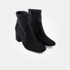 Paul Green Suede Stretch Ankle Boot