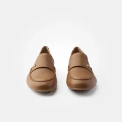 Paul Green Tan Leather Loafer