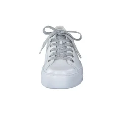 Paul Green White & Silver Trainers
