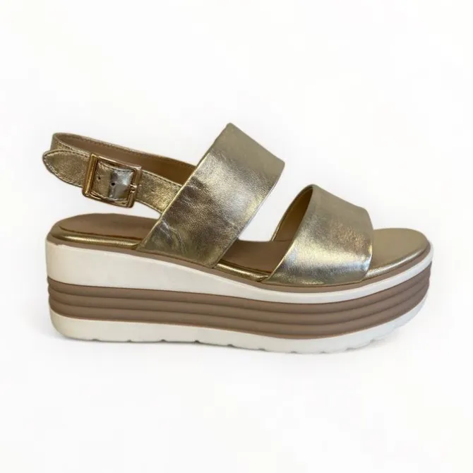 Regarde Le Ciel Sheyla Sirio Platino Sandal
