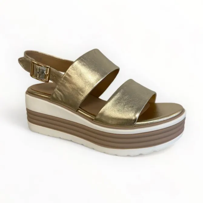 Regarde Le Ciel Sheyla Sirio Platino Sandal