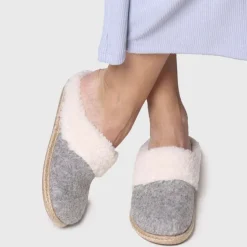 Toni Pons Deli-Bf Grey Slippers