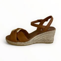 Viguera Tan Espadrille Sandal