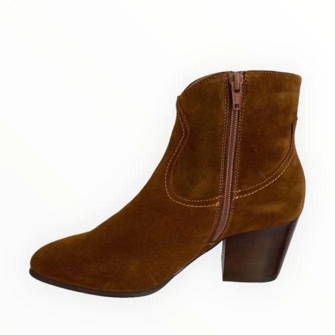 Wonders Cane Brown Suede Boot