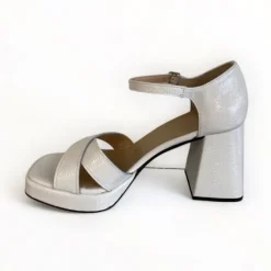 Wonders Julia White Platform Sandal