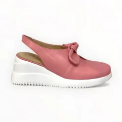 Wonders Orleans Pink Leather Slingback