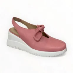 Wonders Orleans Pink Leather Slingback